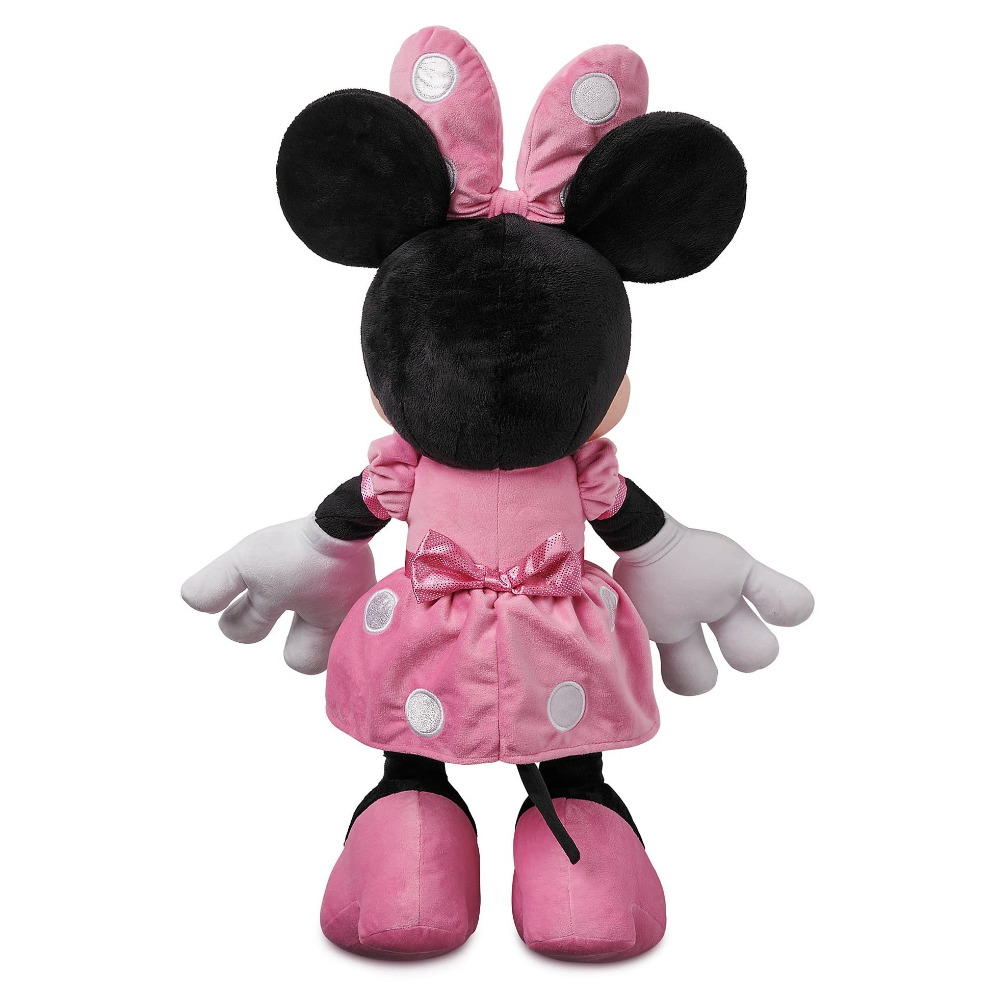 Disney Store Official Minnie Mouse Plush - Pink Dress - Large 21¼ Inches - Disney Stuffed Animals - Soft & Cuddly Toy - Plushies for Kids & Fans