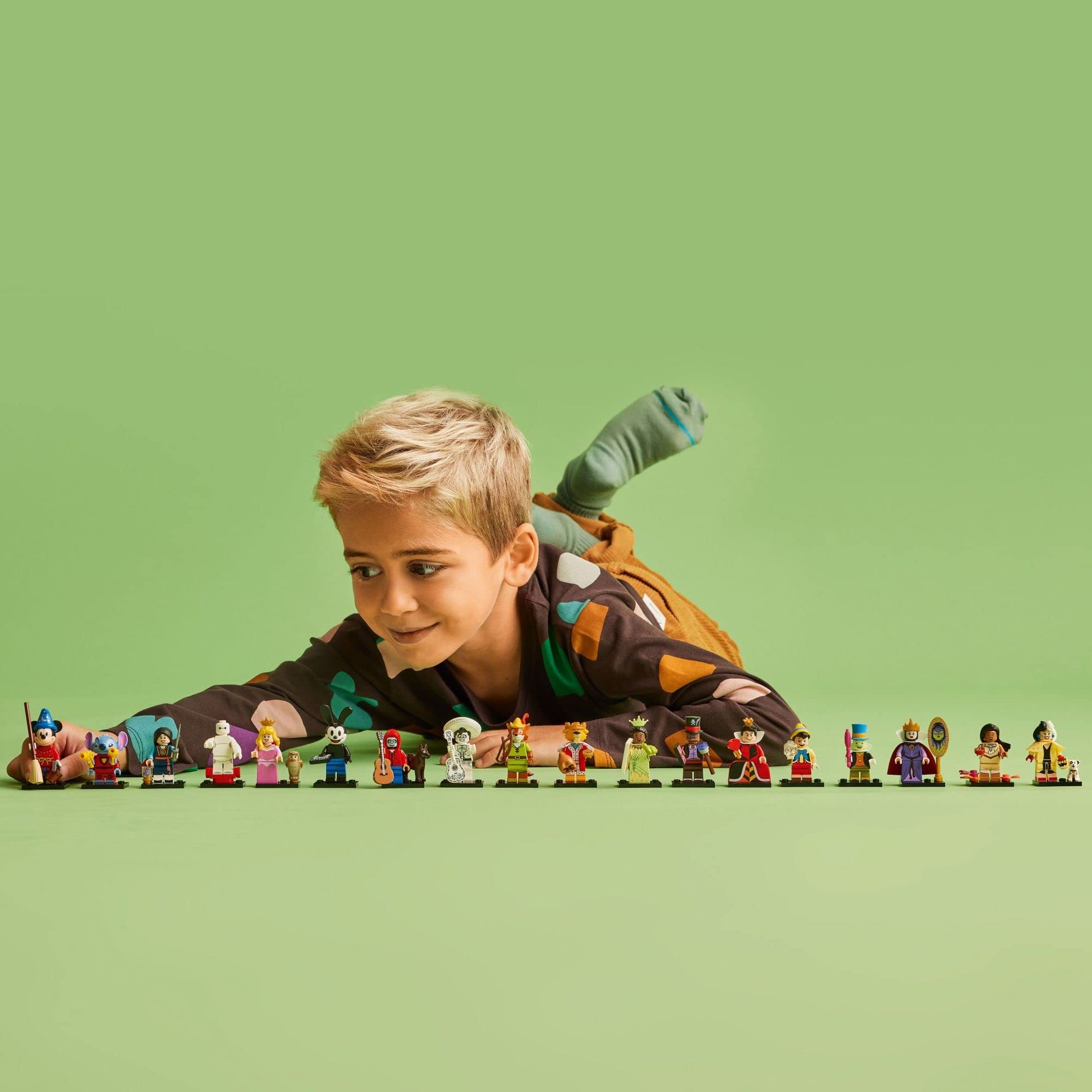 LEGO Minifigures Disney 100 6 Pack 66734 Limited Edition Collectible Figures, Surprise Buildable Disney Characters for Role Play, A Gift