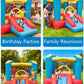 GoGoBounce Inflatable Bounce House with Water Slide & Air Blower, 103"x 78"x 64" Outdoor Bouncy Castle for Kids Ages 3-10, Durable Oxford Fabric