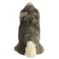 Aurora® Realistic Miyoni® Wolf Stuffed Animal - Lifelike Details Make a Cherished Companion - Perfect for Decorating Bedrooms or Classrooms - Gray 8.5