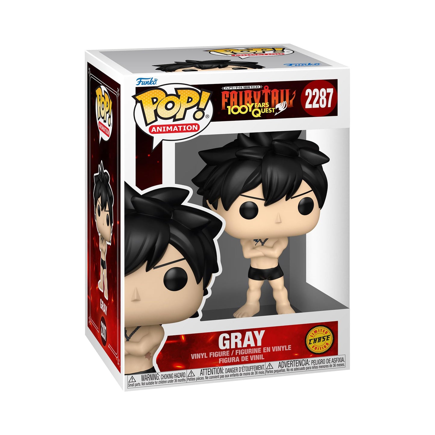 Funko POP! Animation: Fairy Tail 100 Years Quest - Gray with Chase