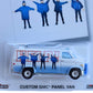 Hot Wheels The Beatles Series Custom GMC Panel Van 2/5, White