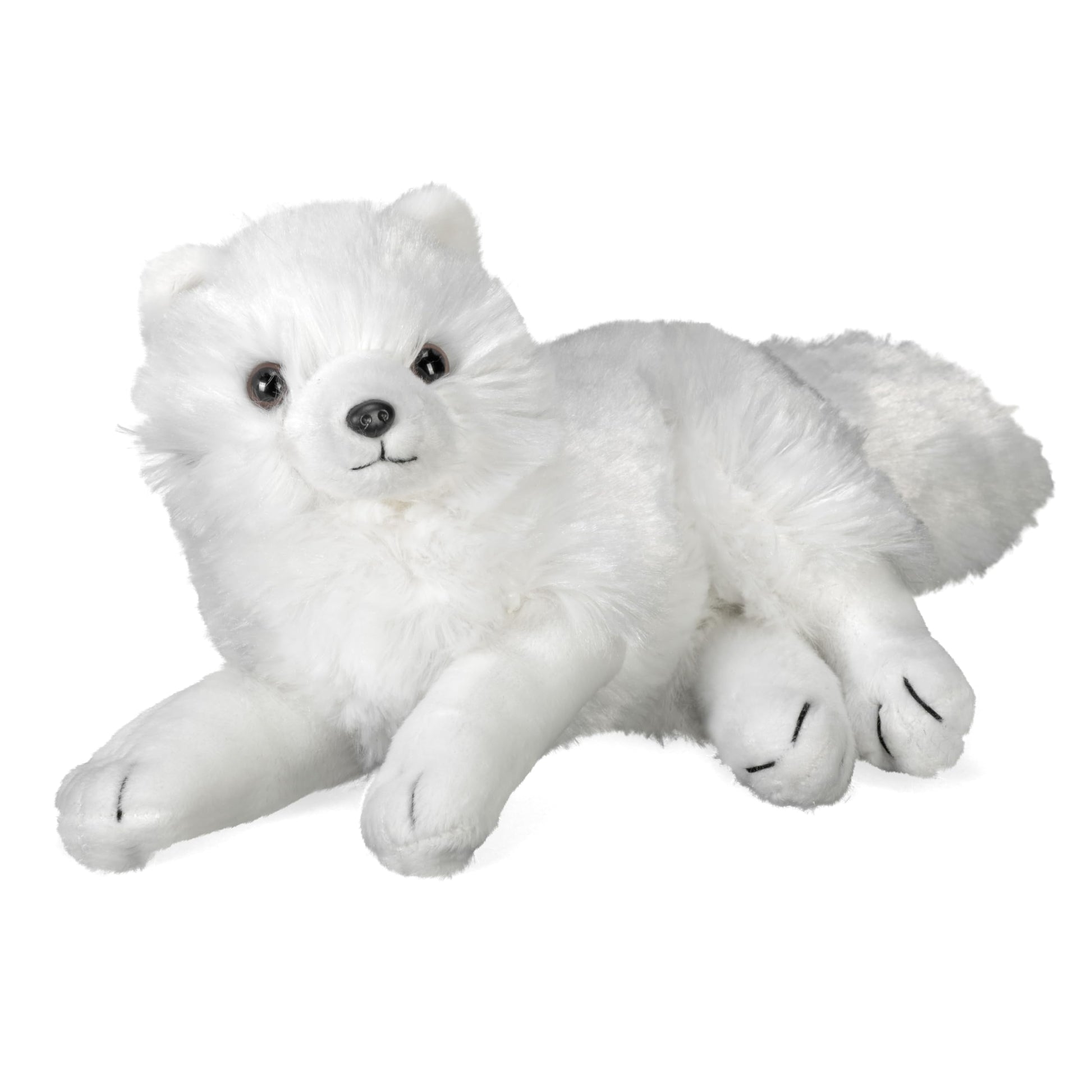 Wild Republic Arctic Fox Plush, Stuffed Animal, Plush Toy, Gifts for Kids, Cuddlekins 8 Inches, Multi