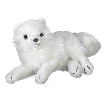 Wild Republic Arctic Fox Plush, Stuffed Animal, Plush Toy, Gifts for Kids, Cuddlekins 8 Inches, Multi