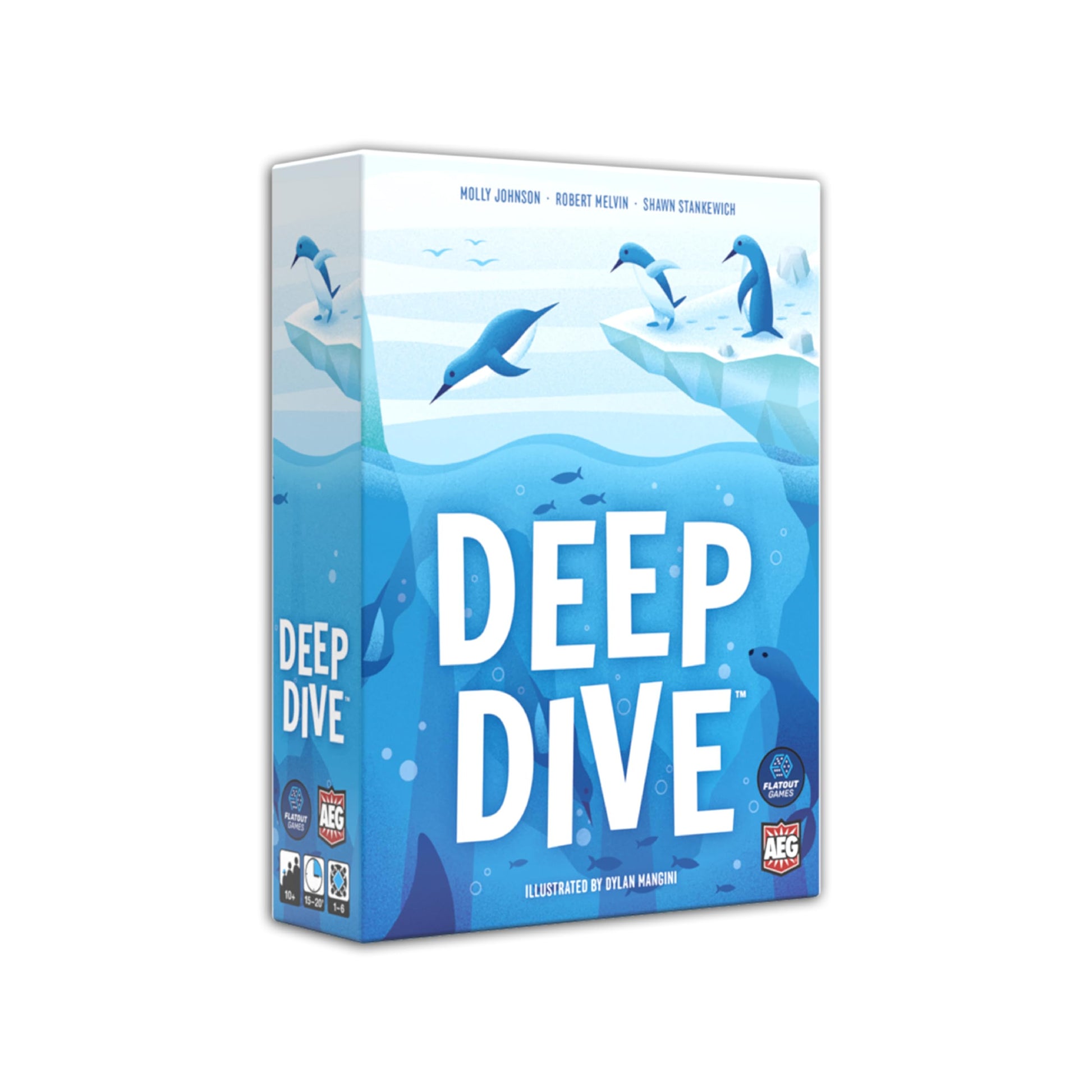 AEG & Flatout Games | Deep Dive - A Push Your Luck Game for the Whole Family | From the Creators of Point Salad | Easy to Learn | Quick to Play |