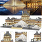 Affxinglib Architecture Louvre Micro Building Blocks Set?3377pcs? World Famous Landmarks Architecture Model Building Toy Gift for Teens and Adults