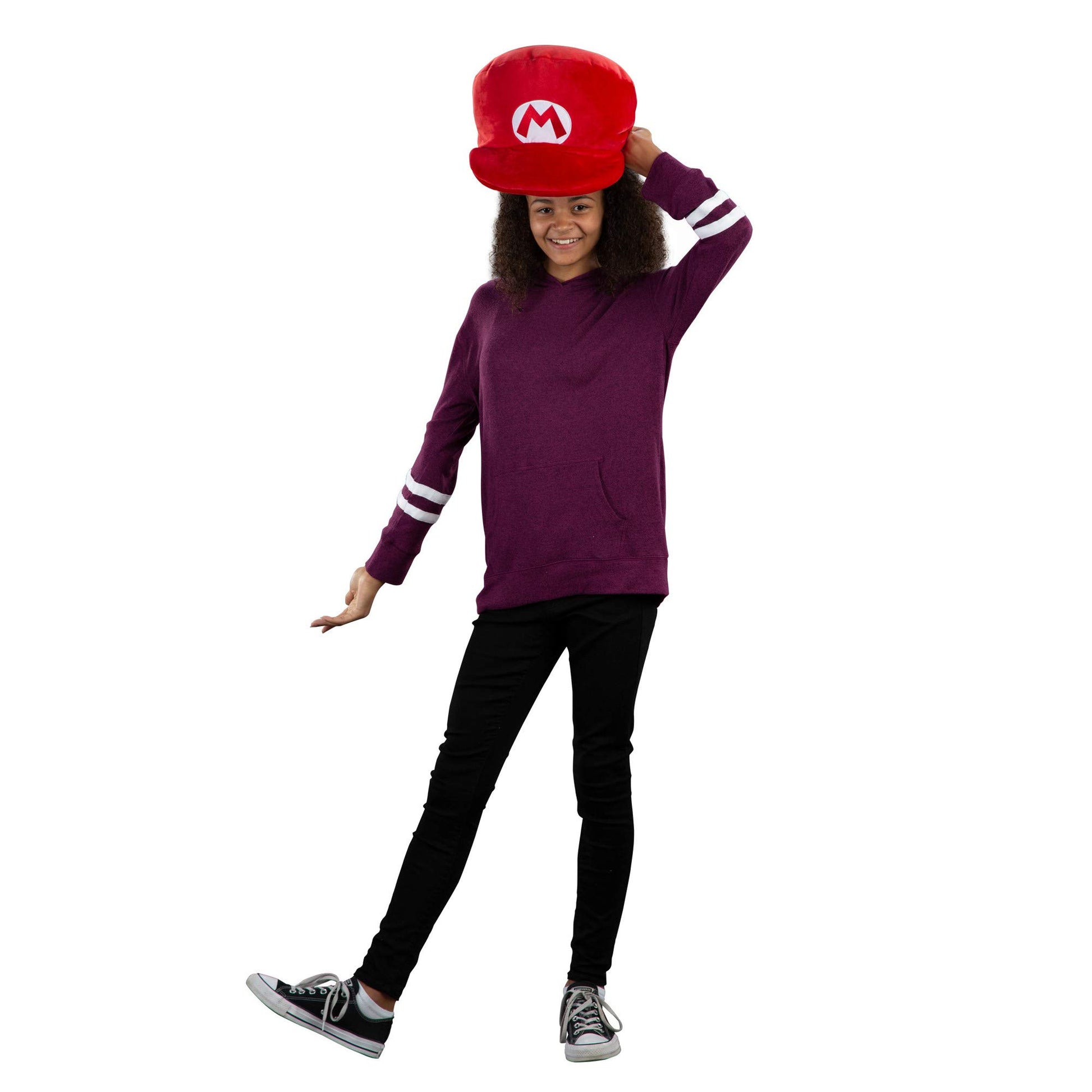 Club Mocchi- Mocchi- Nintendo Super Mario Plush - Mario Hat Plushie - Collectible Squishy Plushies - 15 Inch