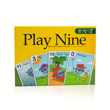 Play Nine The Card Game of Golf, Ages 8 and Up, Couples Date Night Gift, Game Night Favorite, 15 Min Gameplay, Family Friendly Card Game for Kids