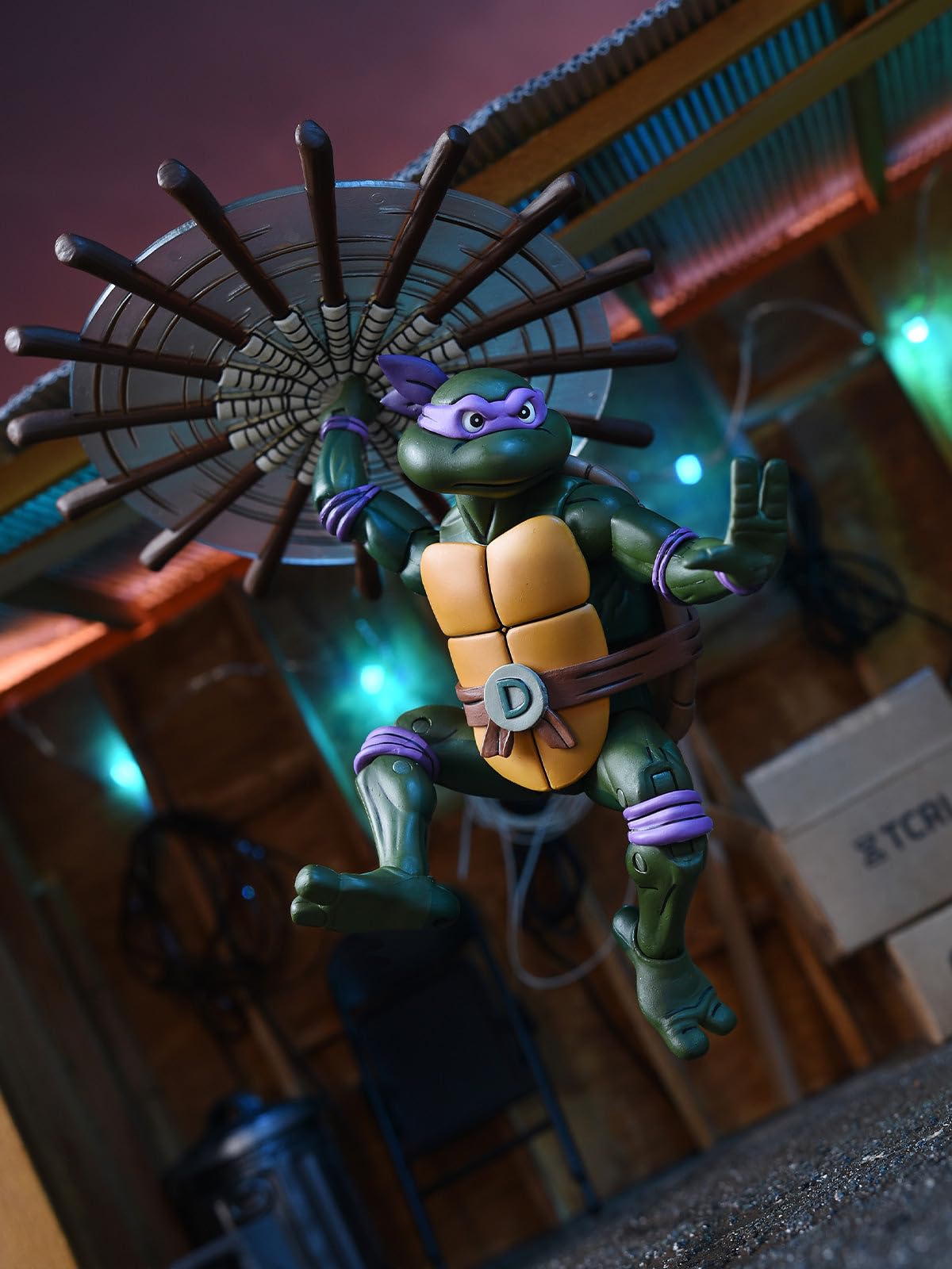 NECA Donatello Cartoon Action Figure 18Cm