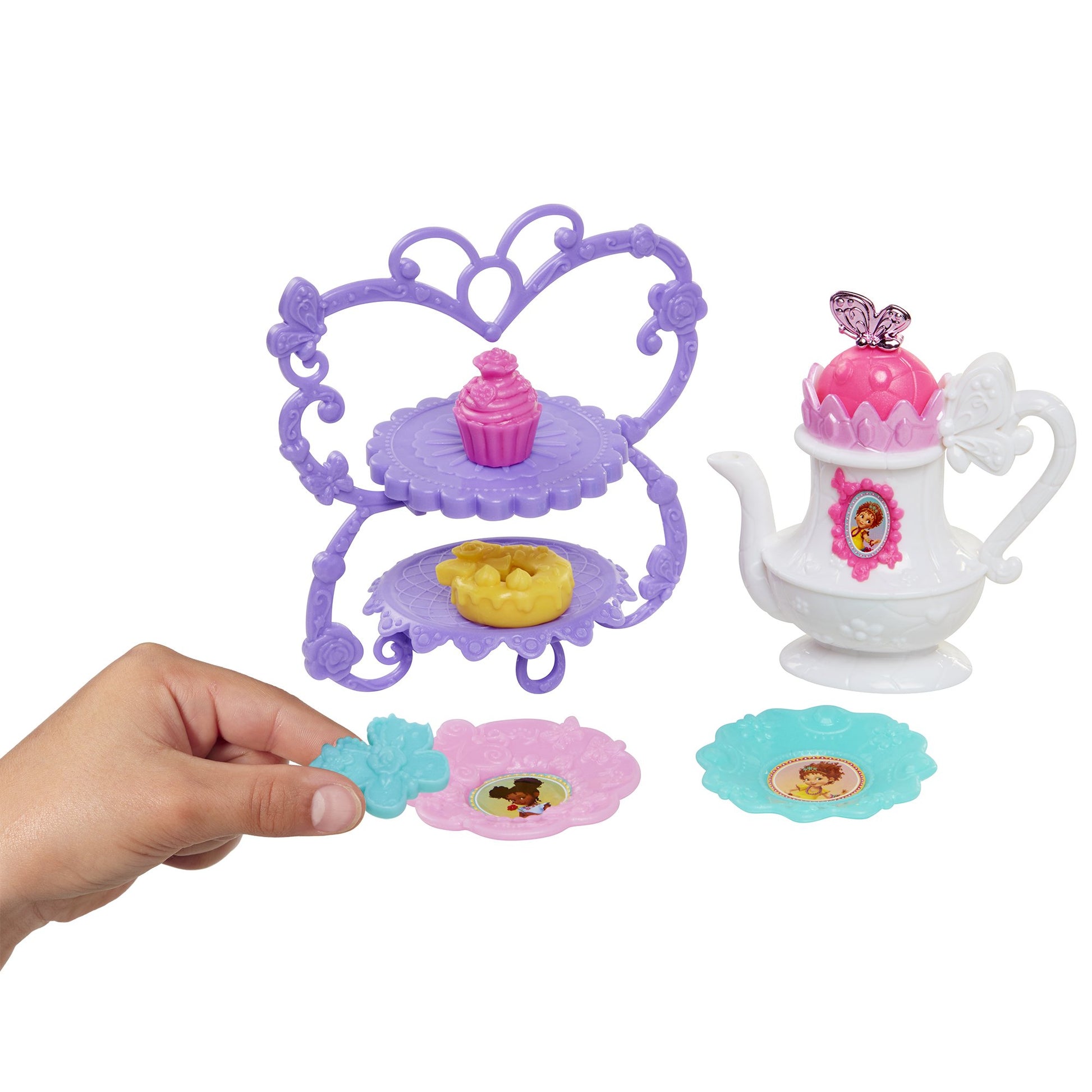 Fancy Nancy Fantastique Doll-sized Tea Set, 13-Pieces