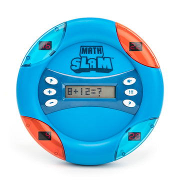 Educational Insights Math Slam - Handheld Electronic Math Games for Kids 5-7, First Grade Addition and Subtraction Games, Basic Algebra Learning Game