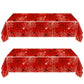 YTHKJS 2Pcs Red Spiderweb Party Tablecloth|70.8 x 42.5 Inch| Spiderweb Birthday Party Supplies (Red)