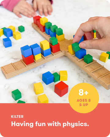 SimplyFun Kilter - The Educational Game of Levers & Motion - Hilarious Family Fun with an Introduction to Physics & Predicting Outcomes - Kids Game