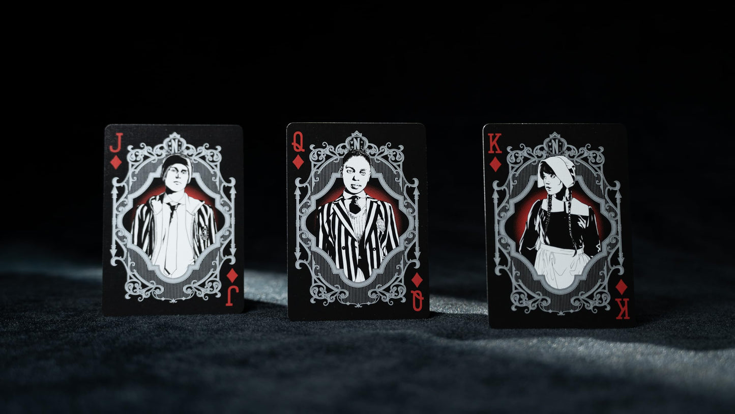 Bicycle Wednesday Addams Playing Cards, 1 Deck