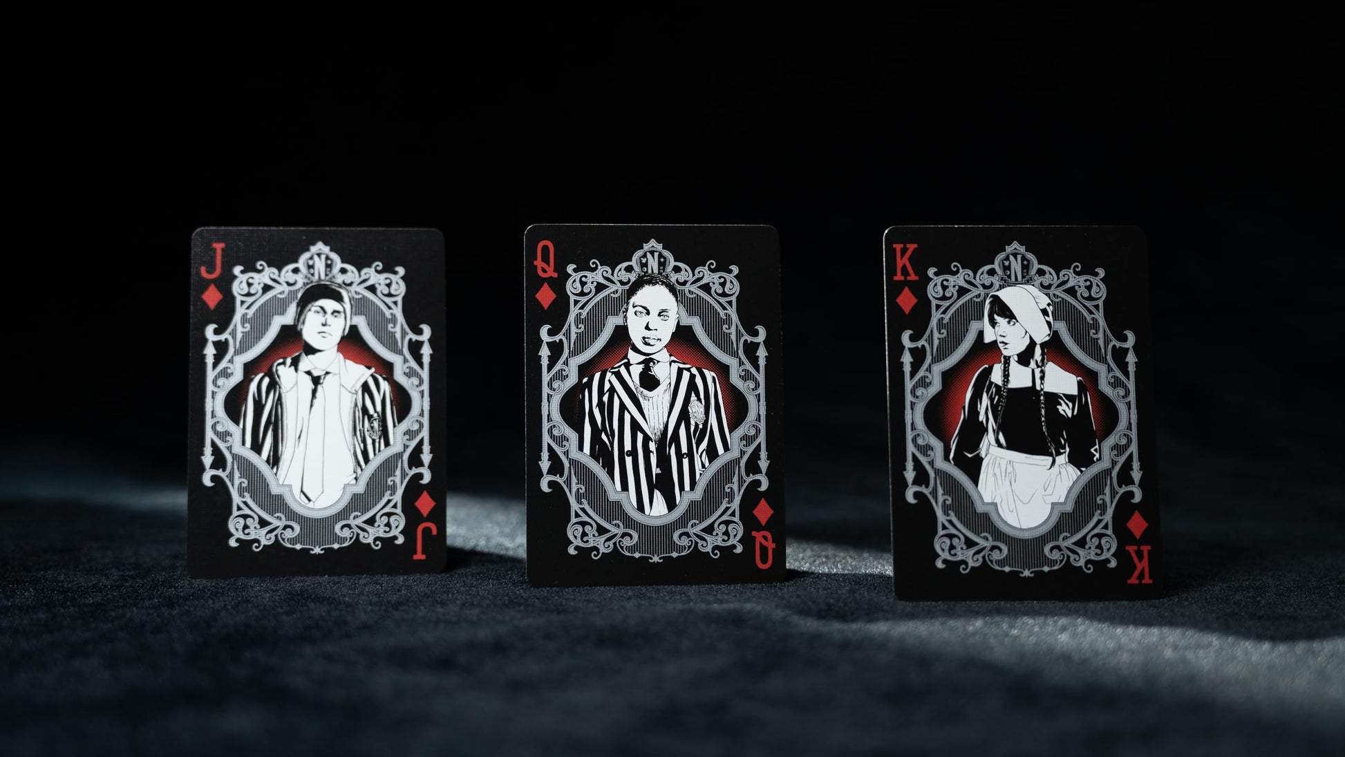 Bicycle Wednesday Addams Playing Cards, 1 Deck