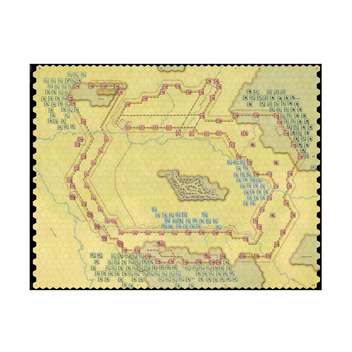 Worthington Games The Epic Battle of Alesia Board Game, for Adults 18+