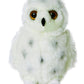 Aurora® Adorable Flopsie™ Snowy™ Stuffed Animal - Playful Ease - Timeless Companions - White 12 Inches