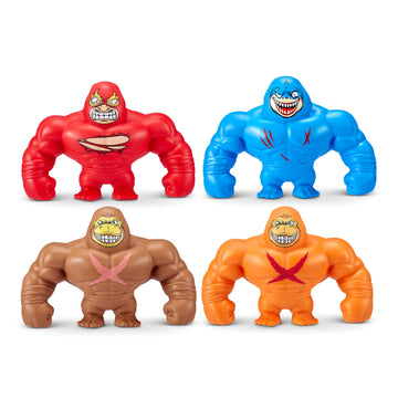 Smashers SLAM Heroes by ZURU, Gorilla (Brown) Stretchable Toy for Boys