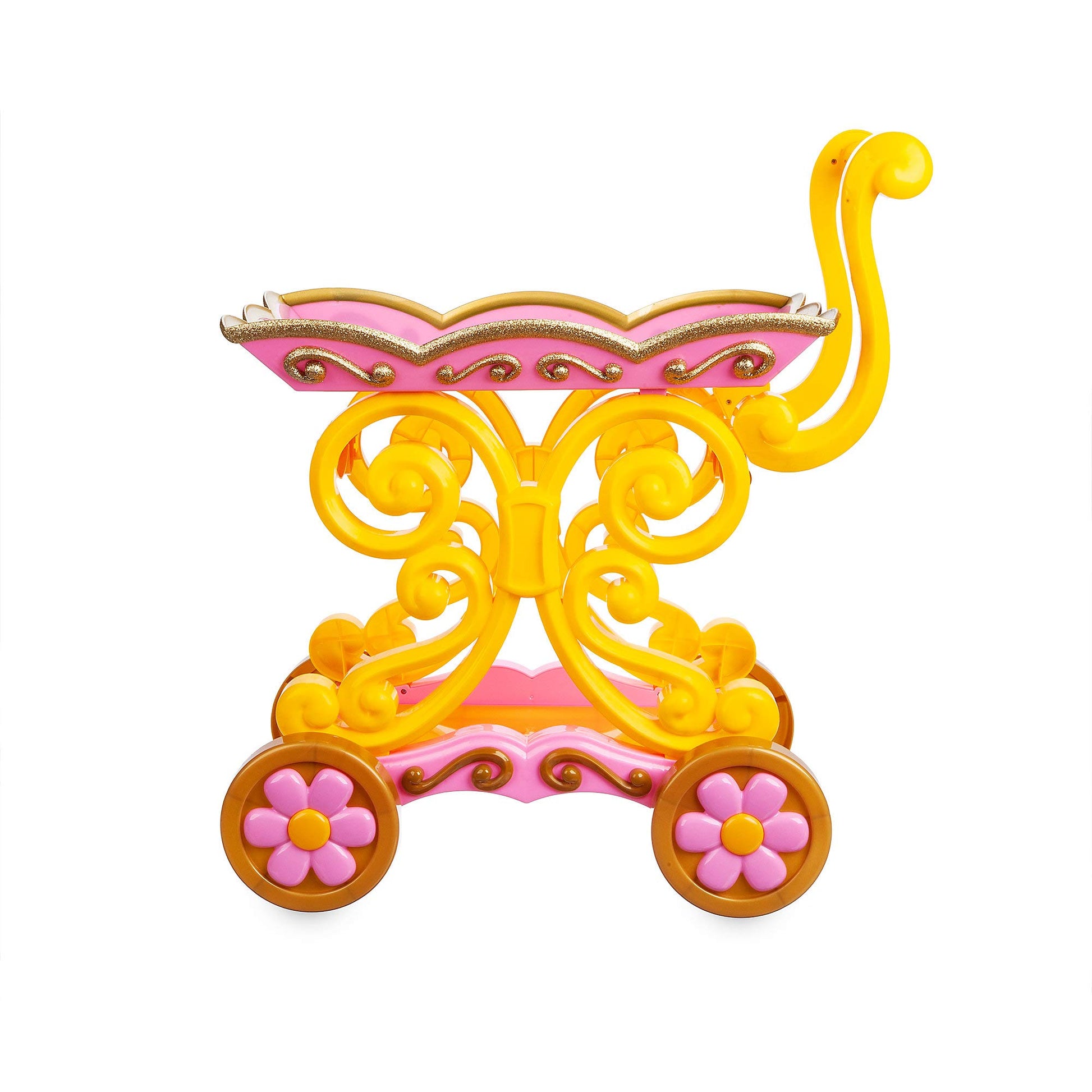 Disney Beauty and The Beast ''Be Our Guest'' Singing Tea Cart Play Set