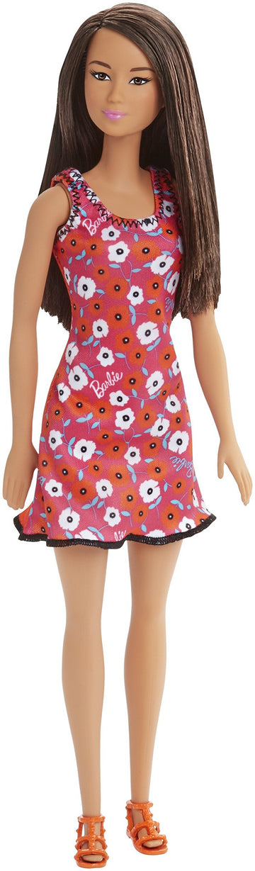 Barbie Doll Red Background Dress