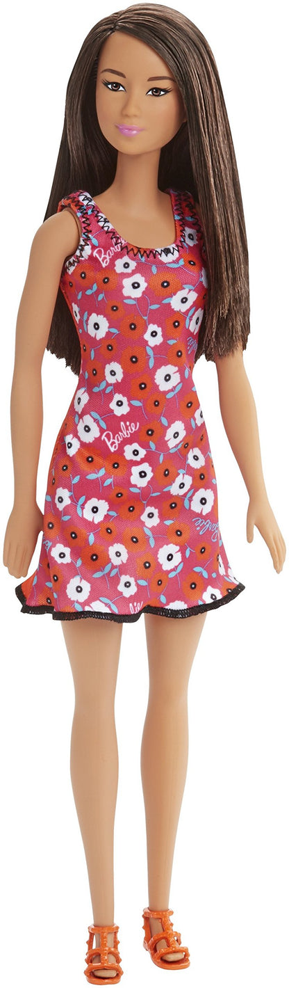 Barbie Doll Red Background Dress
