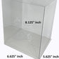 [6 Pack] 6-Inch Funko Pop! Protector Clear Display Case Box for 6" Funko Pop! Figures - 0.50mm PET Plastic