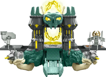 Masters of the Universe and He-Man Playset, MOTU Castle Grayskull with Drawbridge, Lights, 20 Sounds, Blasters