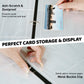 TLAZZ 990 Pockets Baseball Card Binder, Trading Card Collection Binder with 55 Removable Sleeves, Double Sided Pocket Sports Card Binder for MTG TCG