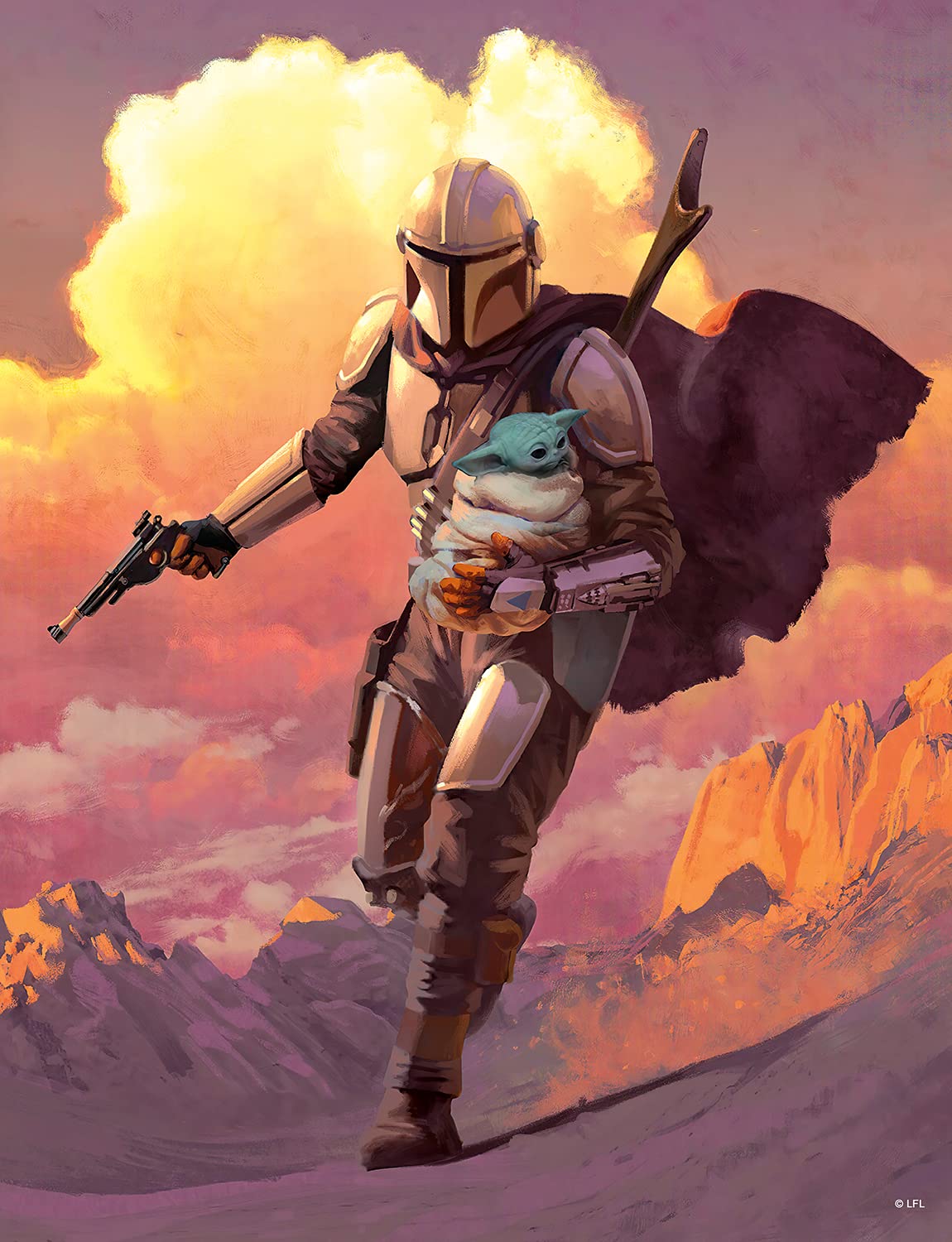 Buffalo Games - Star Wars™ The Mandalorian - 4 Pack Multi-Piece Puzzles