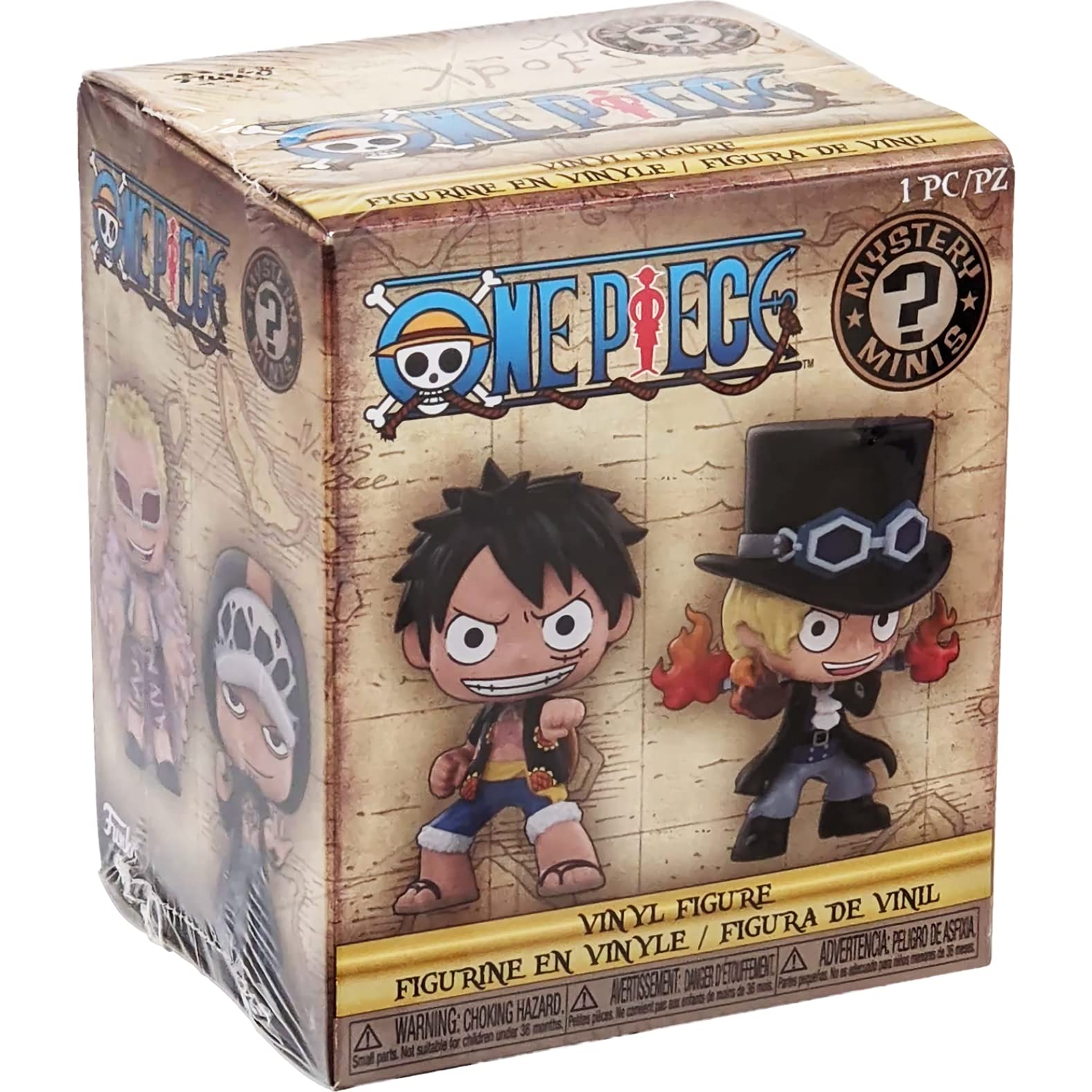 Sanji: Fun ko Mystery Minis Vinyl Figurine Bundle with 1 Compatible 'ToysDiva' Graphic Protector (30608 / E)
