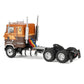 1976 CL 9000 Truck Tractor Brown Two-Tone with Graphics 1/64 Diecast Model by IXO Models U64TR009