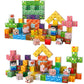 Tabitgs Magnetic Blocks, 120-Piece 0.8in Building Magnet Game Set, Stacking Building Blocks Cubes Magnets for Kids, STEM Sensory Creative Toys Games