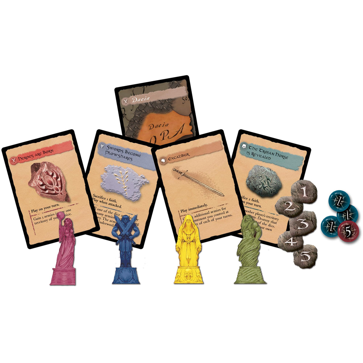 Renegade Game Studios Risk Godstorm Board Game - Ancient Civilization