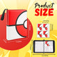 Card Binder 4 Pocket, Trading Card Holder Fits 400 Cards with 50 Removable Sleeves, Large Capacity & Waterproof Zipper Album Holder for Trading Card