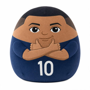 Number 10 Football Player Pillow Plush, Collectible Soccer Star Pillow Cushion, Fan Gift for Room Cozy Bed Sofa Car Decoration