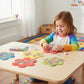Fun Express DIY Foam Mosaic Flower Kit - Creative Craft Activity for Kids Fun and Engaging Home Project Easy to Assemble, Promotes Hand-Eye