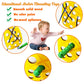 4 Pack Wooden Lacing Toy,Educational Threading Activity Puzzles,Learning Fine Motor Skill Travel Toy,Wooden Fruit Threading Set for Toddlers Kids 3 4