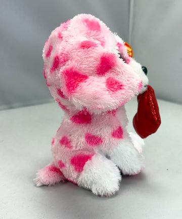 Ty Beanie Boo Rory Valentine Dog - 6"