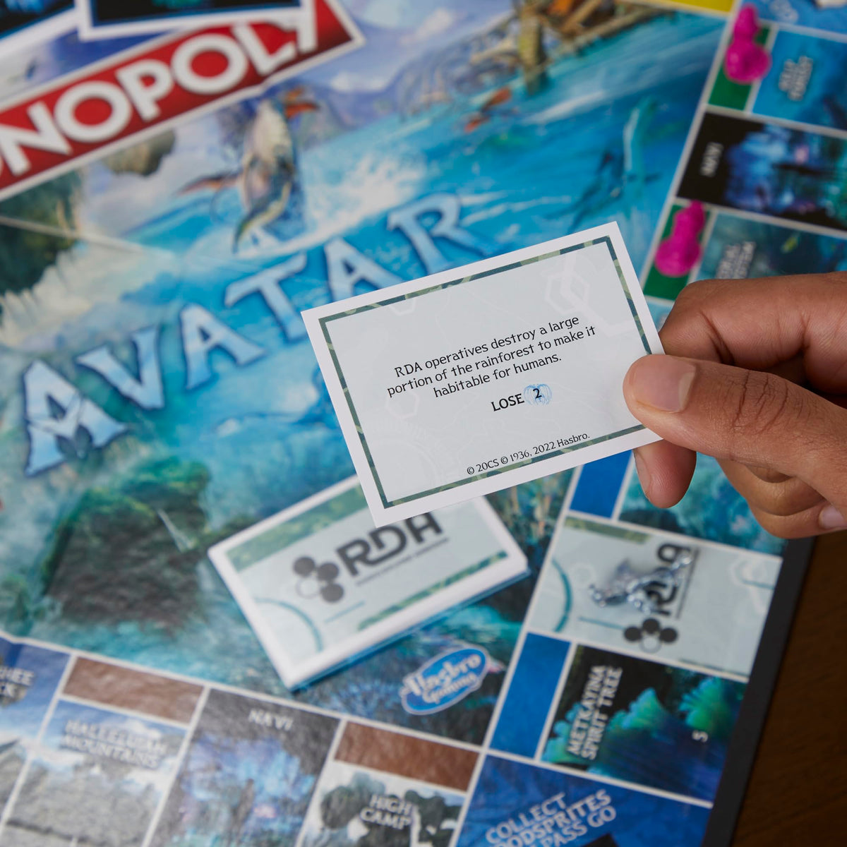 Monopoly: Avatar Edition Board Game for Ages 8 and Up, Family Games for 2 to 6 Players, Kids Games