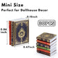 30 Pack 1:12 Scale Miniatures Dollhouse Books,Assorted Timeless Miniatures Books,Mini Books Dollhouse Decoration,Dollhouse Accessories Toy Supplies