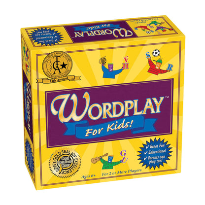 Wordplay for Kids - A Fast-Paced, Award-Winning Game Filled with Fun Word Challenges - Great for the Whole Family, Ages 6 & Up