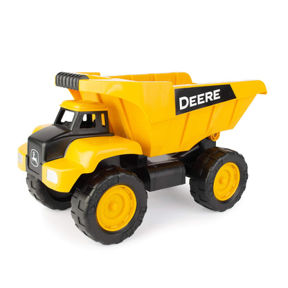 TOMY John Deere Big Scoop Dump Truck Toy with Tilting Dump Bed - 15 Inch - Sandbox Toys for Outside- Kids Outdoor Toys - Ages 3 Years and Up