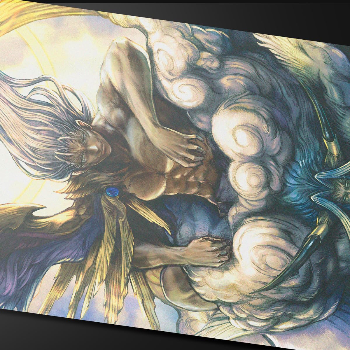 Magic: The Gathering®-FINAL FANTASY™ Sephiroth, Fabled SOLDIER / Sephiroth, One-Winged Angel Double-Sided Playmat