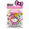 Hello Kitty Aqua Art Pad, 4 Art Pages, On The Go Reusable Water-Reveal Activity Pad, Mess Free Arts and Crafts, Paint with Water Brush Set, Kids Toys