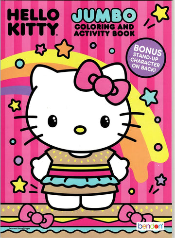 Hello Kitty Coloring Books and Sticker Super Bundle Set for Kids - Includes Hello Kitty Coloring Book with Stickers and More