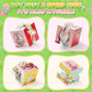 Speed Cube 3x3 Easter Basket Stuffers - Stickerless Turning Speedly Quick Magic Cubes 1.4" Puzzle Game Brain Toy, Egg Fillers Party Favors for Kids