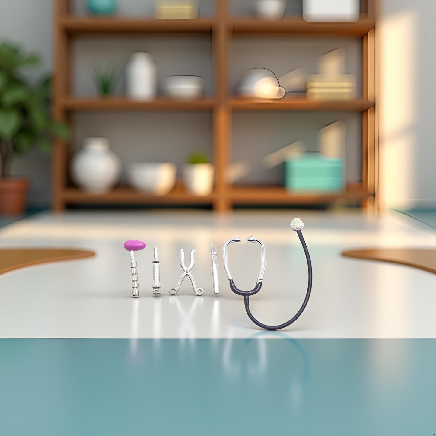 Dollhouse Miniature Medical Set,5 Piece Stethoscope Care Tools, Hospital Accessories for House Decoration, Dollhouse Dolls Miniature Garden Kit