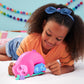 Polly Pocket Playset and Travel Toy with 2 Micro Dolls and 12 Accessories, Animal Toy, Sloth 2-in-1 Purse Compact