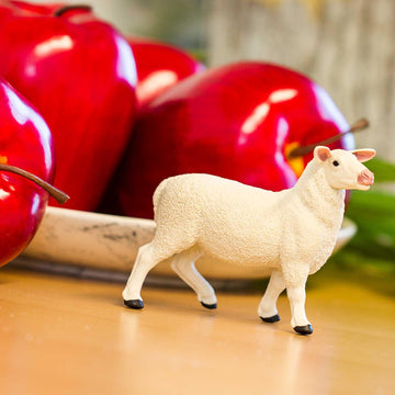 Safari Ltd. Ewe Figurine - Lifelike 3" Model Figure - Educational Toy for Boys, Girls, and Kids Ages 3+