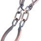 SHUYUE Classical Metal Horseshoe Puzzle Traditional Brain Teaser Puzzles Jigsaw Toy (Bronze, Normal)